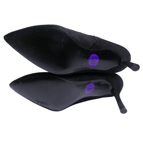 Nine West Women's Black Suede Heels‎ Size 8.5 - Picture 8 of 11